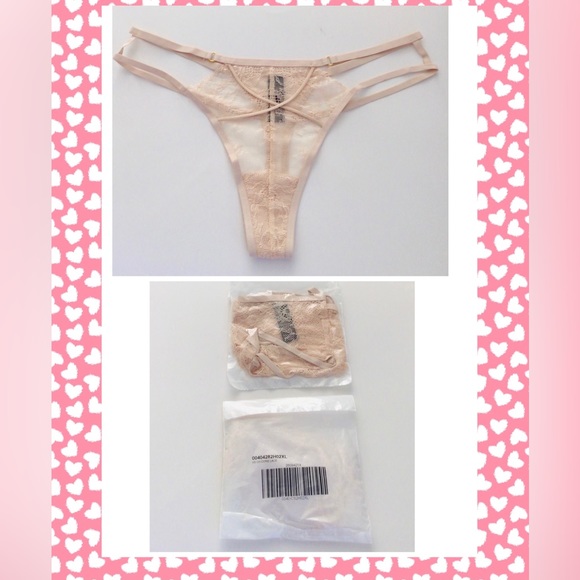 2 X Victoria’s Secret Very Sexy Core Lace Thong Panties New In Package - Picture 1 of 8